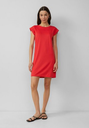 Jerseykleid - rot