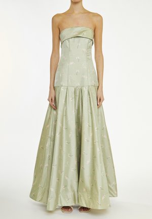 FLORAL - Maxiklänning - green floral jacquard