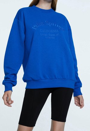 Sweatshirt - royal blue