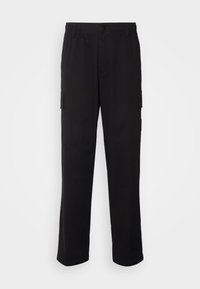 REGULAR STRAIGHT  - Pantaloni cargo - black