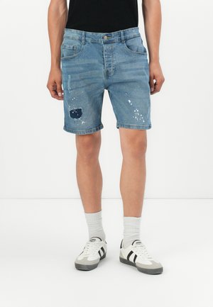MUNICH - Jeansshorts - dark blue