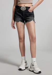 Miss Sixty Shorts vaqueros - black