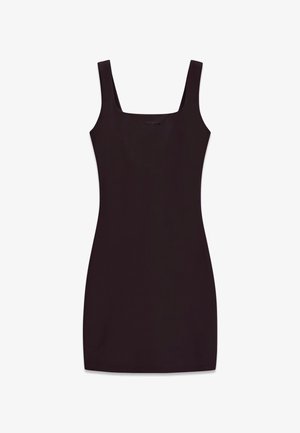 Guess, BODYCON MINI DRESS - Vestido ligero - dunkelbraun