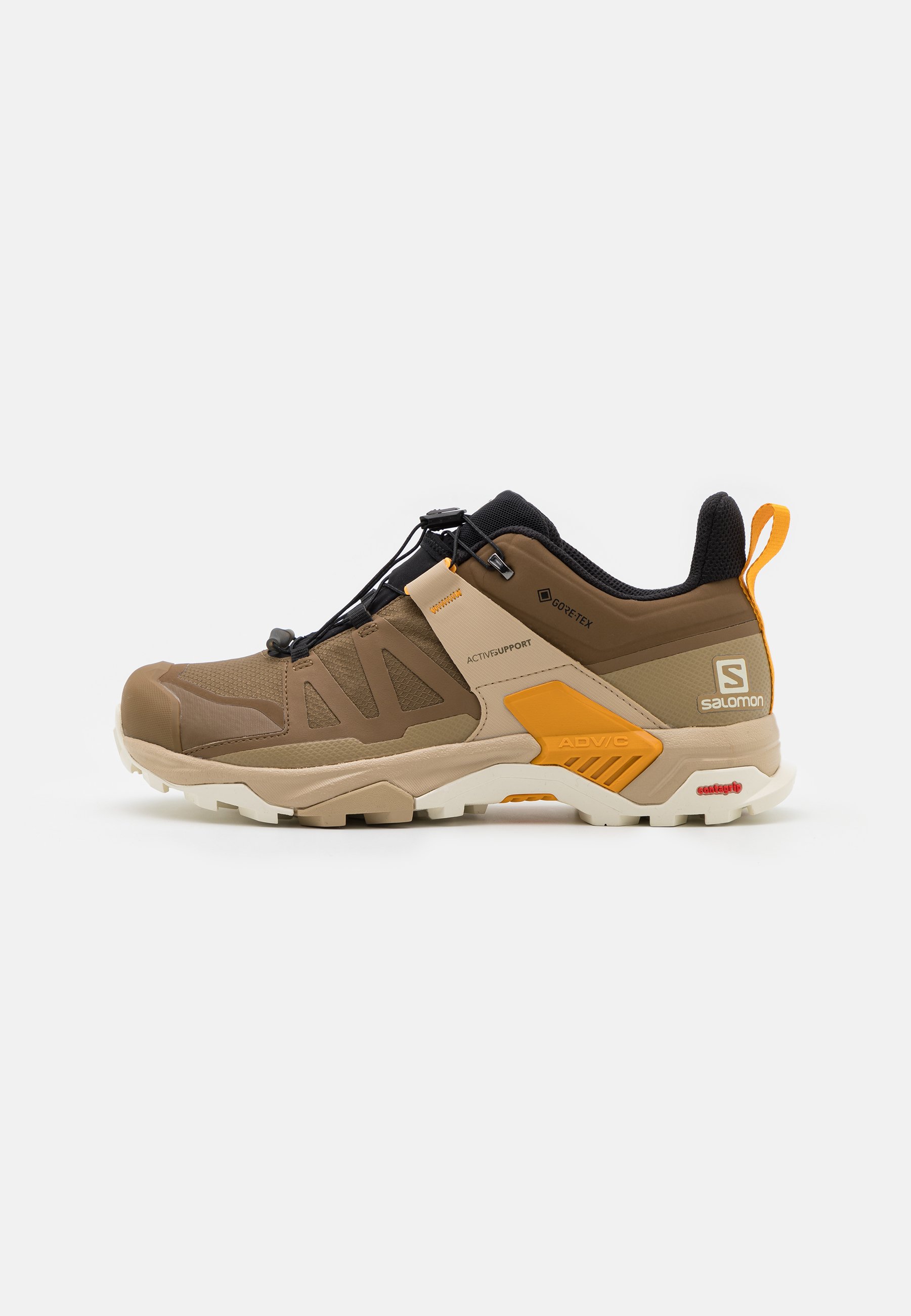 Salomon X ULTRA 4 GTX - Outdoorschoenen - kangaroo/vanilla ice/autumn  blaze/bruin - Zalando.nl