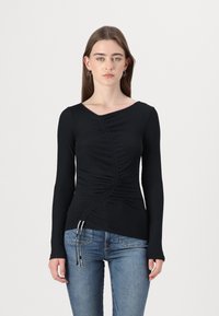 Karl Lagerfeld Jeans Top dugih rukava - black