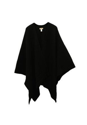 MICHAEL Michael Kors STITCH RUANA - Ogrinjalo - black