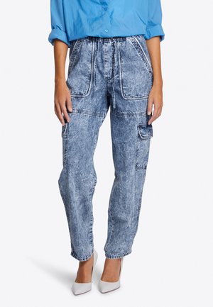 Cargobroek - blue denim