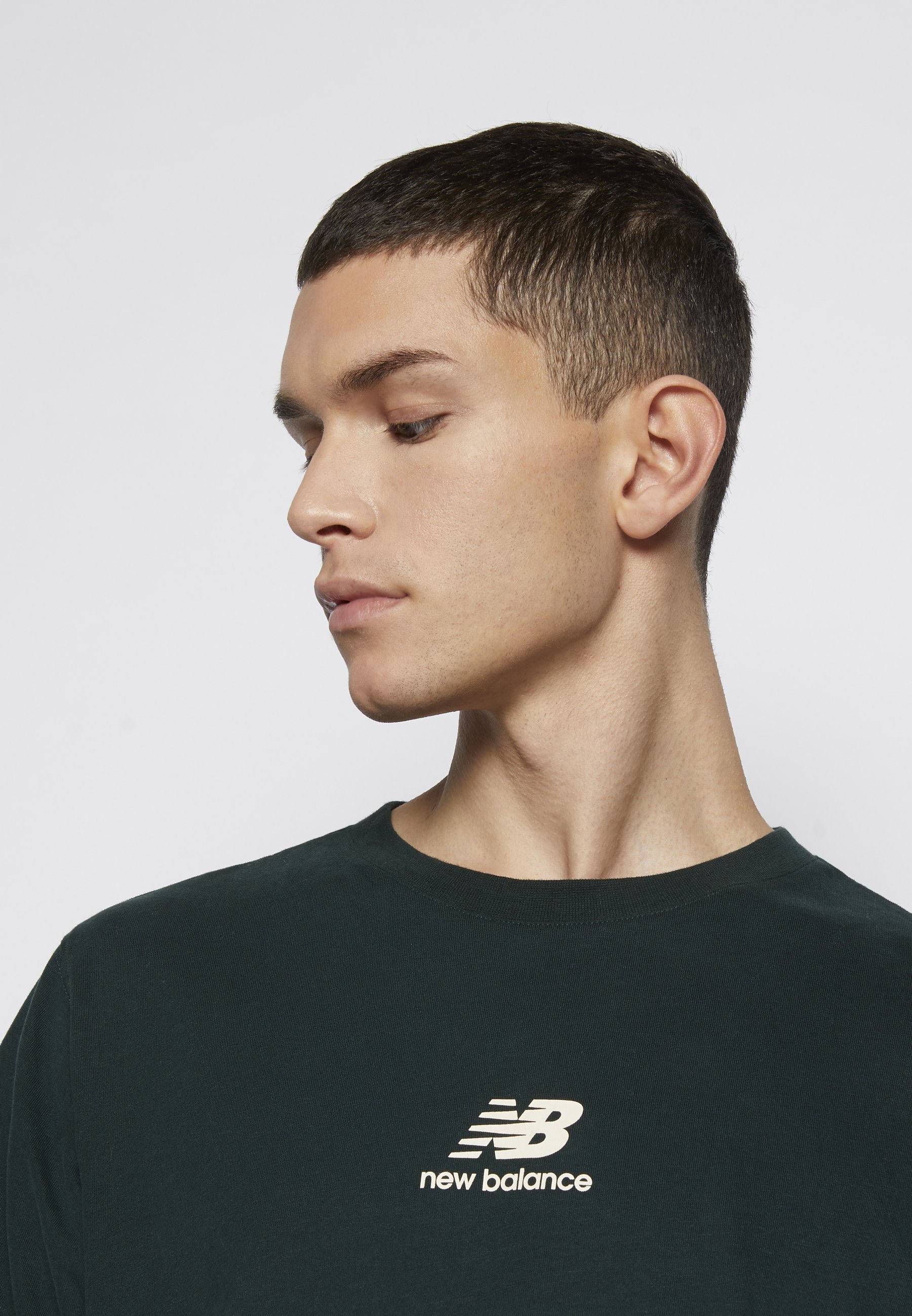 New Balance TEE - Print T-shirt - black 
