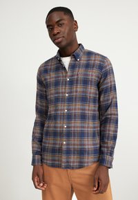 Barbour - EDDLESTON TAILORED SHIRT - Pluus - navy Väikepilt 1