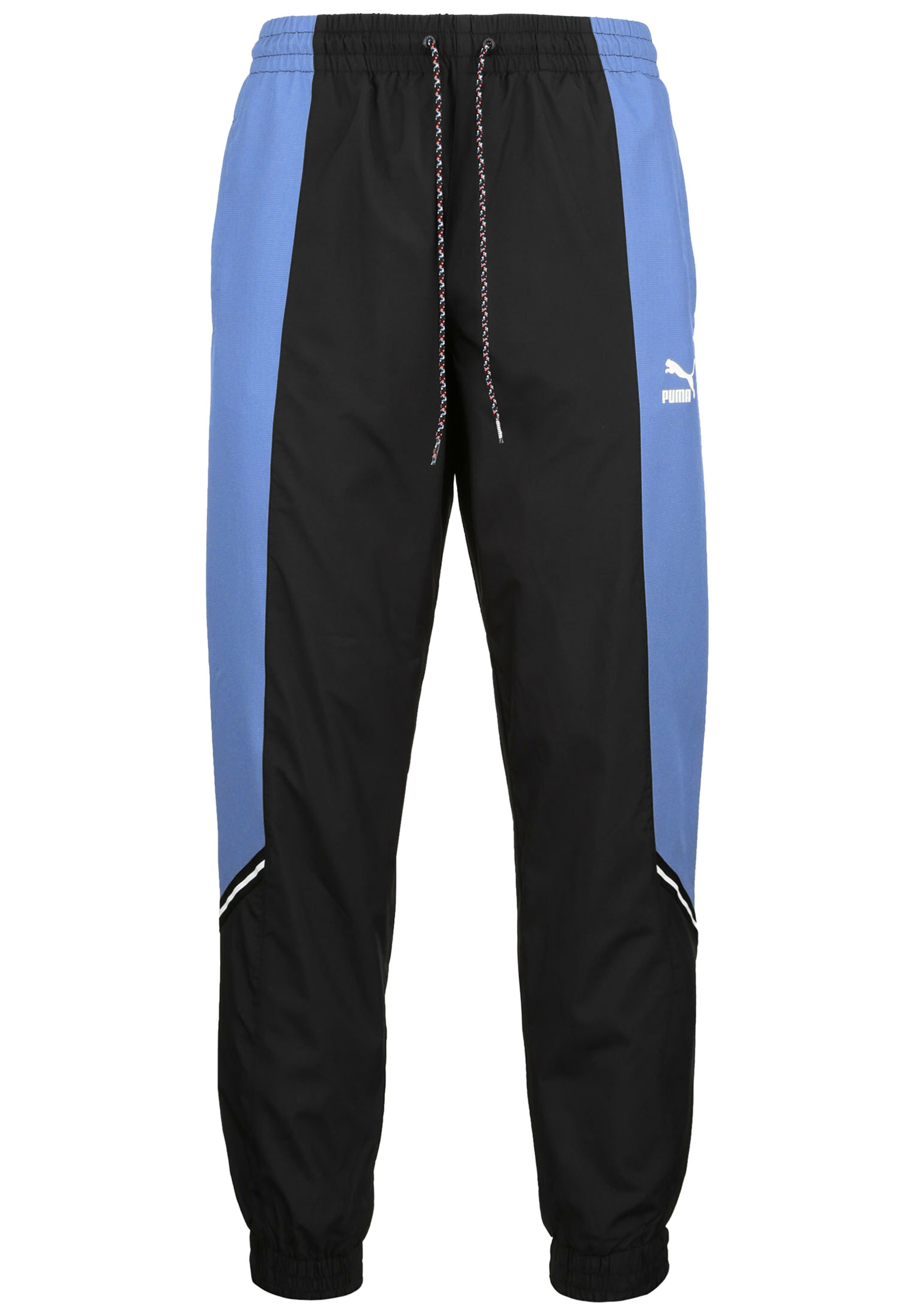 puma tracksuit bottoms blue
