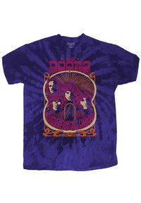 Paradiso Clothing THE DOORS STRANGE DAYS TIE DYE  - Print T-shirt - blue