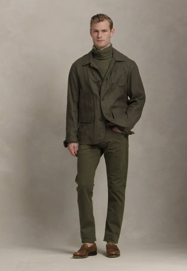 SULLIVAN SLIM STRETCH - Slim fit jeans - outdoors olive2