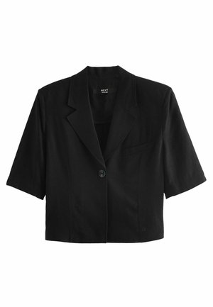 CROPPED BOXY - REGULAR FIT - Blazer - black
