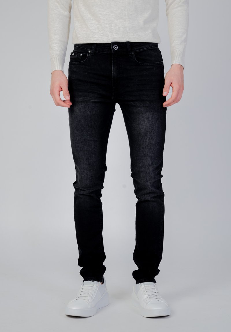 GAS Slim fit jeans zwart denim/blackdenim