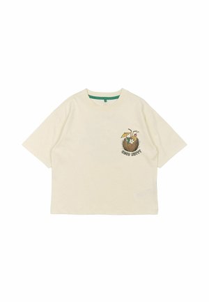TNOLEEN OS S S TEE - T-Shirt print - white swan