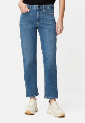 5 POCKET - Jeans Straight Leg - mid blue used