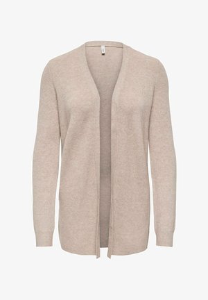 ONLY, ONLMARY LS OPEN RIB CARDI KNT - Kardigan - mocha meringue