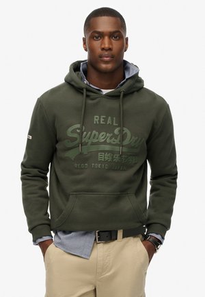 Superdry & Co Felpa con cappuccio - surplus goods olive green
