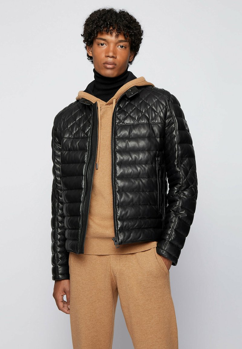 BOSS Giacca in Pelle Uomo BOSS Giacca in Pelle Uomo