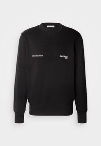 Calvin Klein Jeans 1978 CREW NECK - Melegítőfelső - black