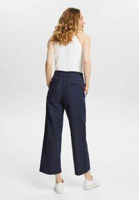 Esprit PULL ON CULOTTE - Pantalones - navy