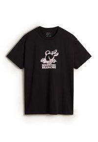 DOWN THE RABBIT HOLE - T-shirts print - black