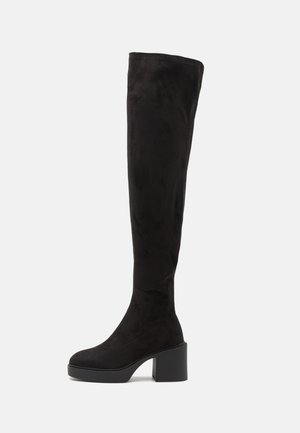 ONLBIANCA BOOT - Bottes à plateau - black