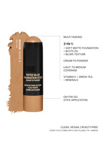 NUDESTIX TINTED BLUR FOUNDATION STICK - Foundation - medium 6
