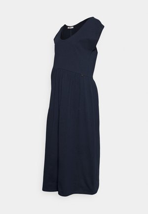 LONG DRESS - Vestido de malha - navy