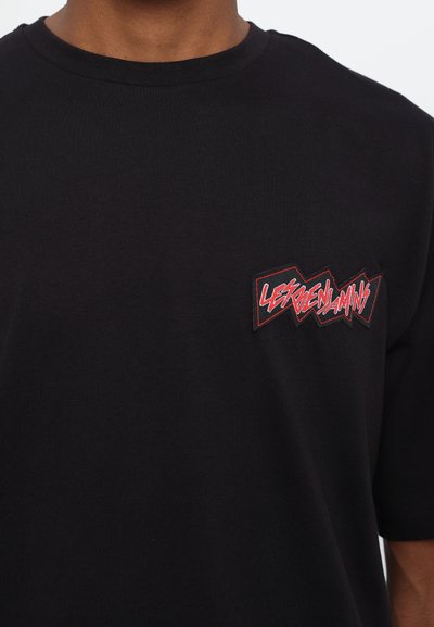 Les Benjamins SHORT SLEEVE TEE UNISEX - Μπλουζάκι με στάμπα - noir