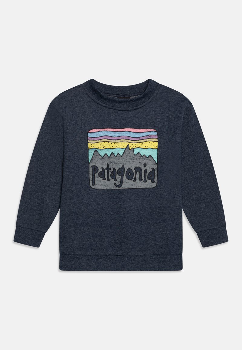 Patagonia BABY CREW UNISEX Sweatshirt fitz roy skies/new navy/mörkblå Zalando.se