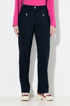 Ulla Popken, ELASTIC WAIST - Kalhoty - marine