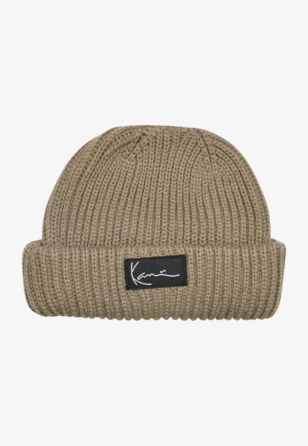 SIGNATURE FISHERMAN BEANIE KHAKI - Beanie - khaki