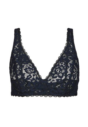 Calida NATURAL COMFORT - Triangle bra - dark blue