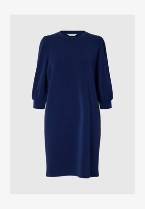 Selected, Sweat Mini - Sweaterkjole - ocean cavern