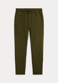 DOUBLE-KNIT TRACK PANT - Spodnji deli trenirk - company olive