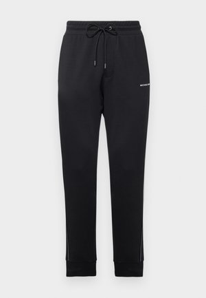 Michael Kors LOGO TAPE PANT - Treningo apatinė dalis - black