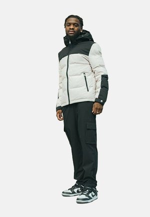 BI-COULEUR COURTE - Manteau d'hiver - beige