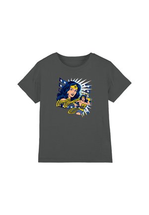 Cotton Soul, DCO POP ART UNISEX - Print T-shirt - anthracite