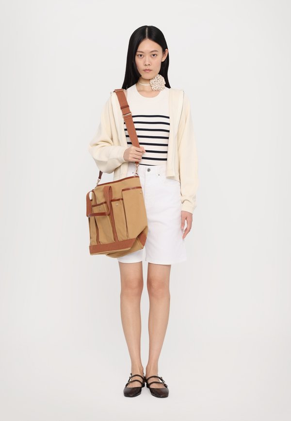 ZIP UP HOODIE  - Cardigan - natural2