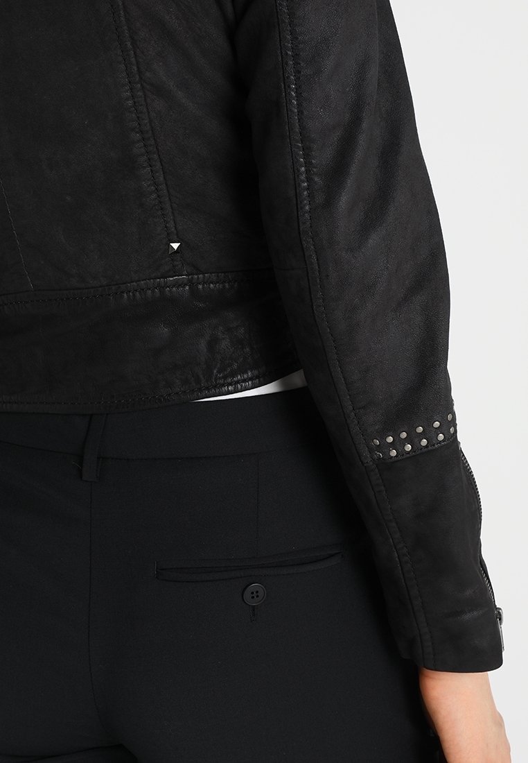 Oakwood Skinnjacka - black