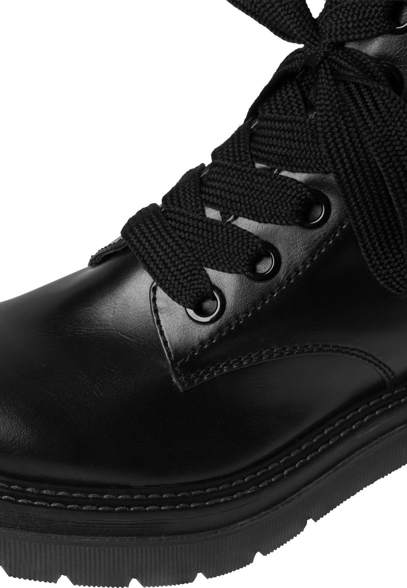 Damen Ankle Boots | Tamaris Plateaustiefelette black matt/schwarz - KO91670 Damen Ankle Boots | Tamaris Plateaustiefelette black matt/schwarz - KO91670