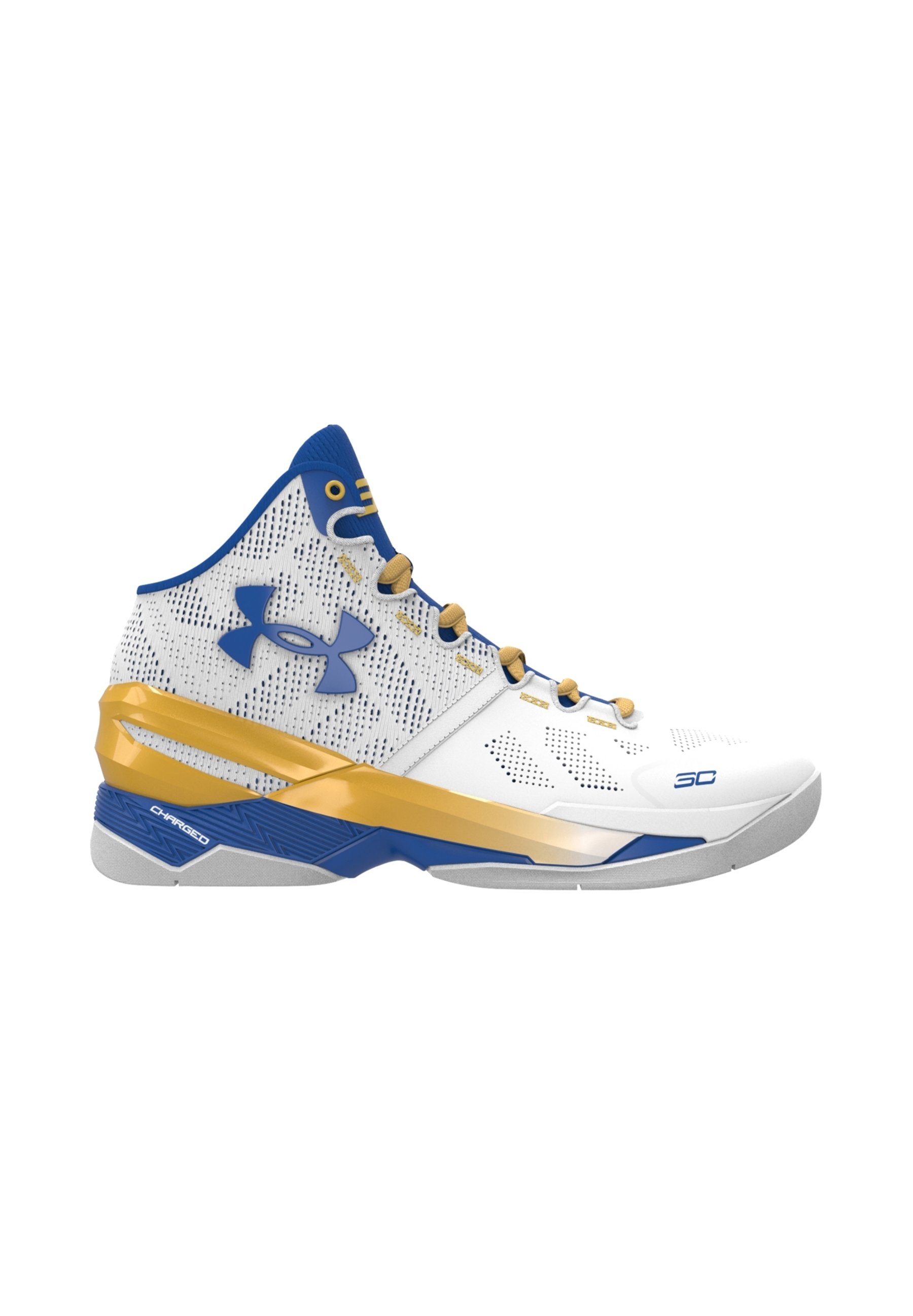Under Armour CURRY 2 - Scarpe da corsa su strada - blanc team