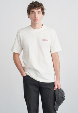 FAIRLAWN TEE - T-shirts print - egret