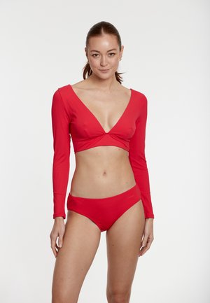 Top de bikini - rot