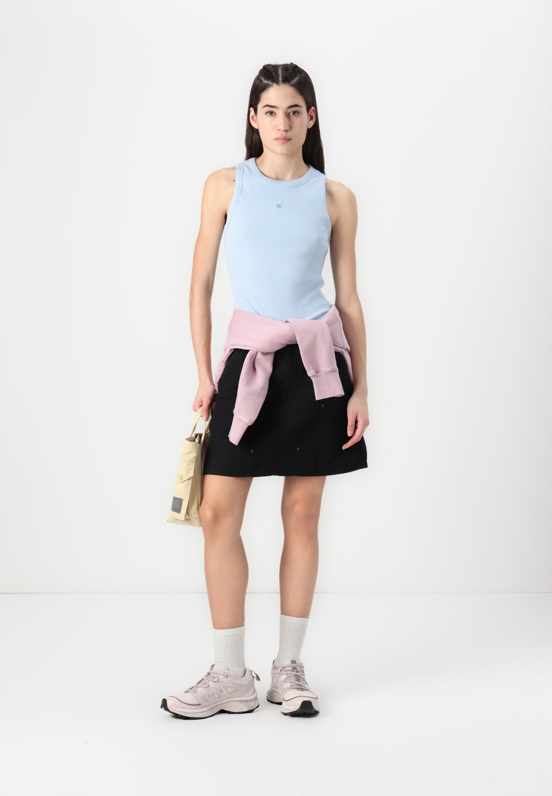 ミニスカート Carhartt SS25 'Maeve Double Knee' skirt (I034836 2LP06) Carhartt WIP W' Maeve Double Knee Skirt, Park | Official