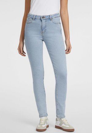 Skinny-Farkut - light-blue denim