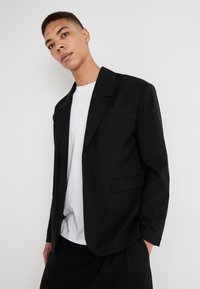 Weekday OVERSIZED SINGLE BREASTED - Dressjakke - black