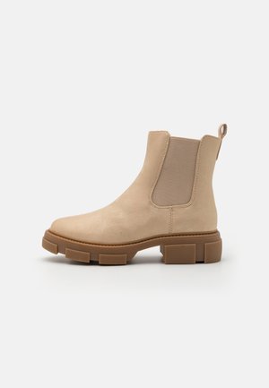 Bottines à plateau - rose gold-coloured