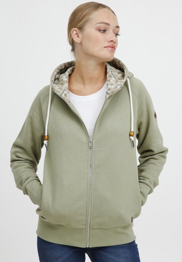 Zip-up sweatshirt - seagrass